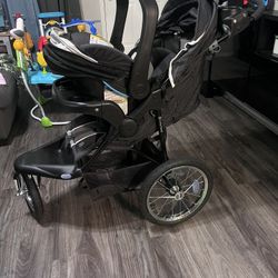 Baby Trend Jogging Stroller And Car Seat 