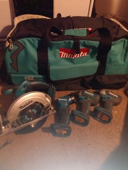 Makita tool bag combo set