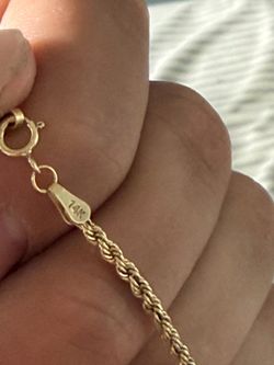 Rope chain 14k
