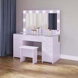 New White Vanity With Free Delivery Same Day, Pay Cash On Arrival 