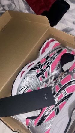 Pink ASICS