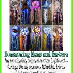 Homecoming Mums And Garters