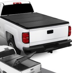 2007 to 2018 Chevrolet Silverado GMC Sierra 6.5 Hard Bed Cover Cubierto para caja de troca Tonneau Cover Tri Fold  
