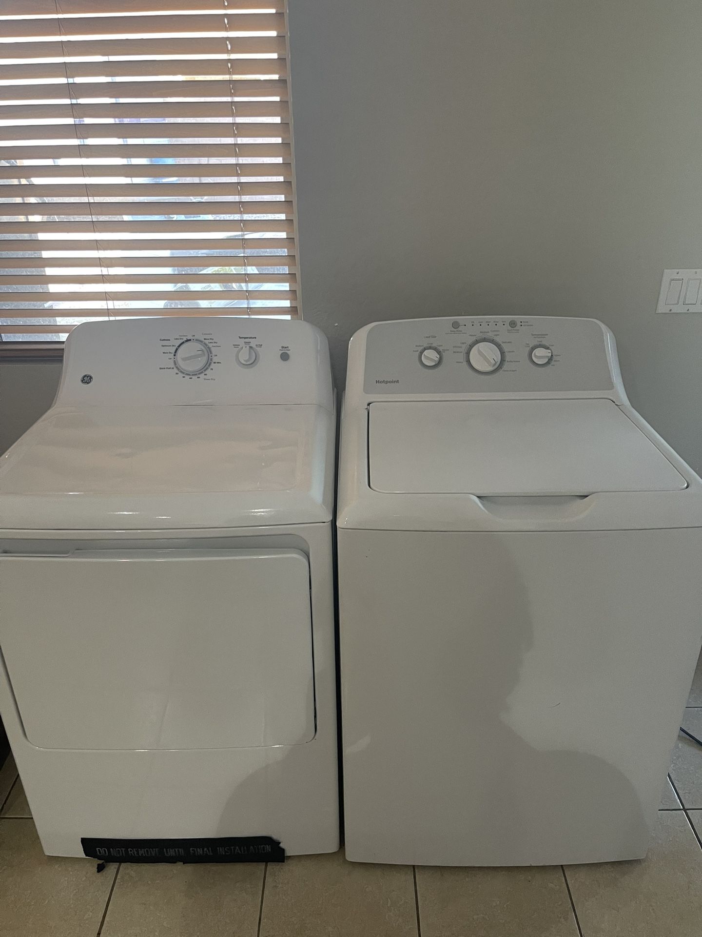 Washer And Dryer (electric)