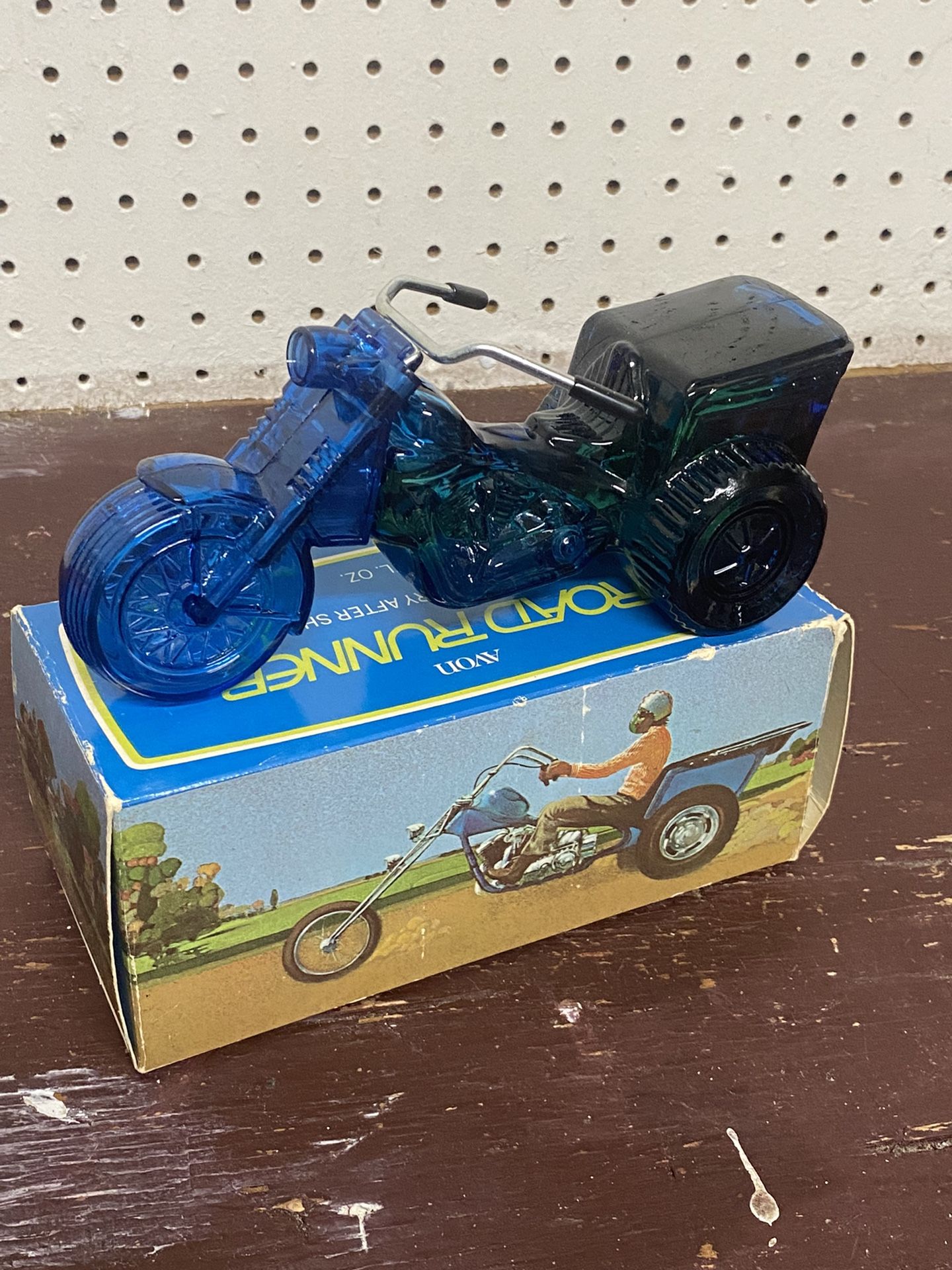Vintage Avon 70’s “Roadrunner” Custom Trike Motorcycle Aftershave