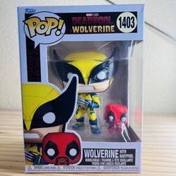 Wolverine & Baby Deadpool Funko Pop!