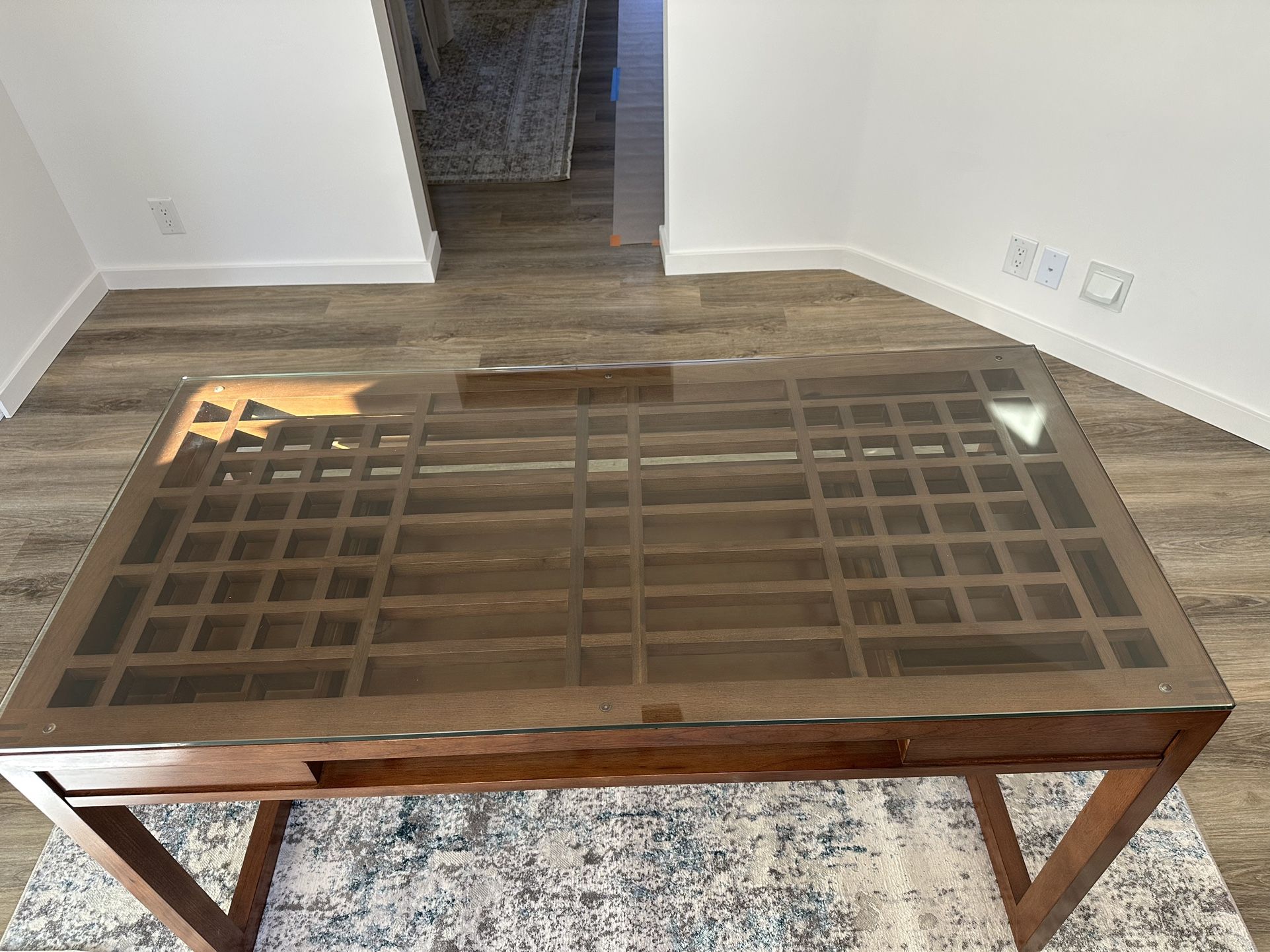 Restoration Hardware Desk & Filing cabinet Matching Set