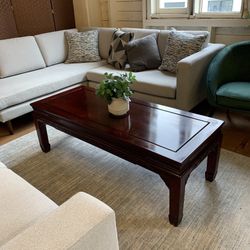 Asian Rosewood Coffee Table