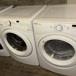 Whirlpool Washer And Dryer Stackable Set