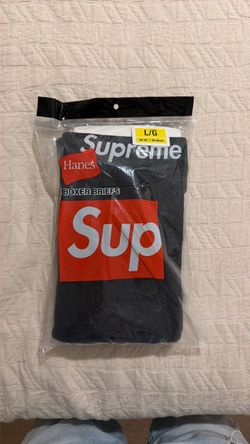 Supreme x Hanes Boxer Briefs Size Large