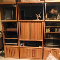 Solid Wood Wall Unit 