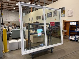 NEW! MILGARD 81″x95″ White Vinyl Sliding Glass Door