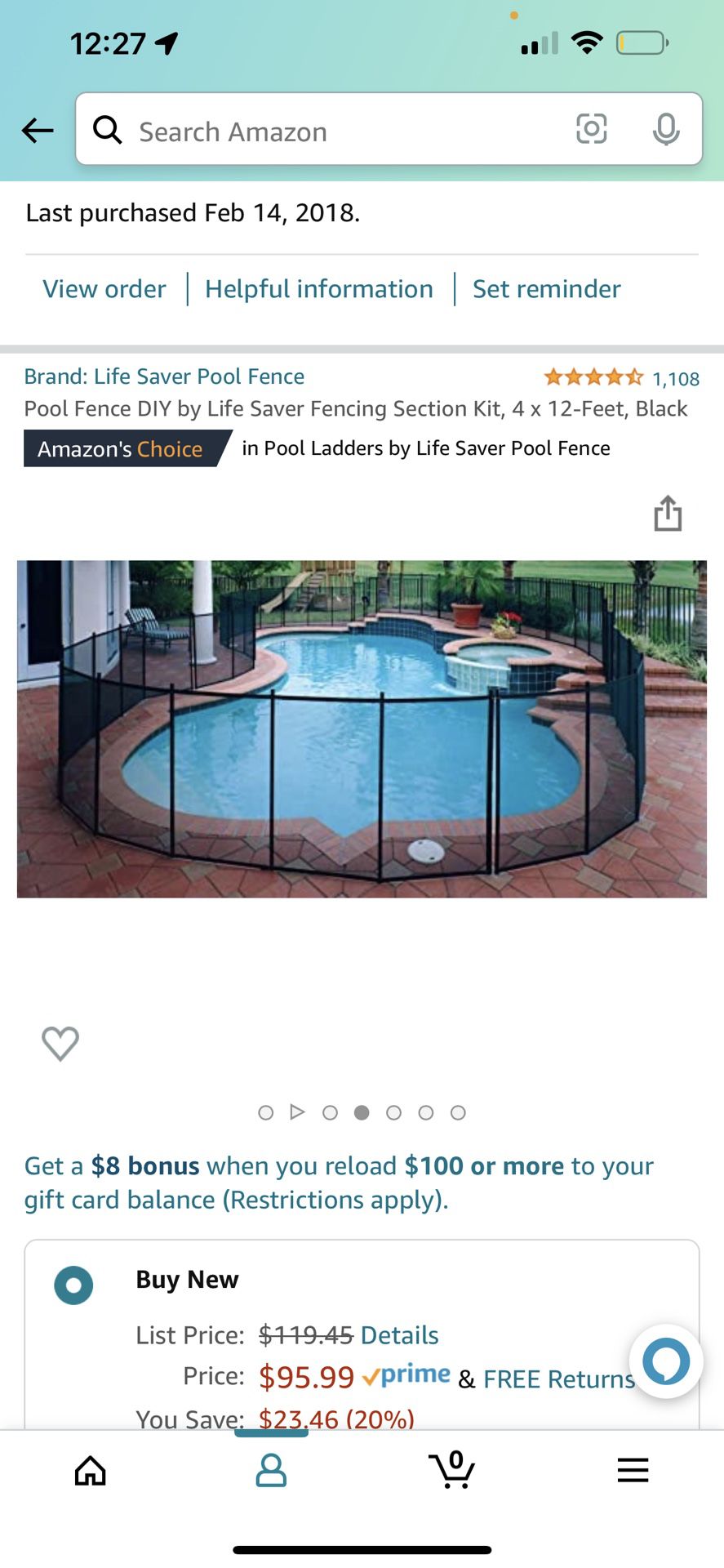 Pool Fence Brand New