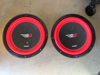 Cerwin Vega Mobile Vega subwoofer