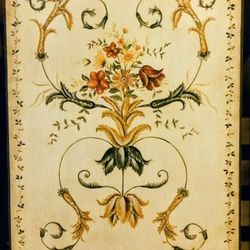 2 Ornamental French Roccoco Inspired Plaques 