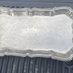 Silver Serving Tray