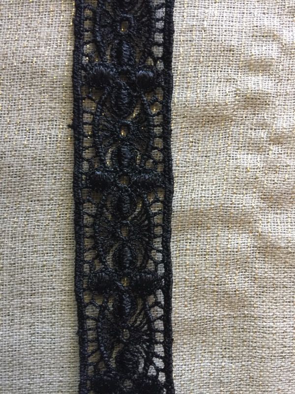 Cotton lace trim decor wedding bridal sewing crafting DIY