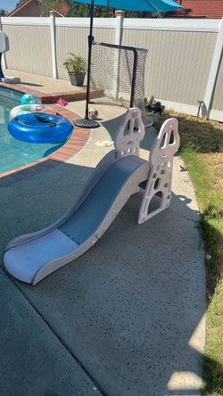 Used plastic slide