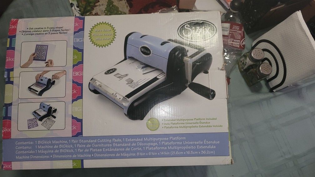 Sizzix-Bigkick Machine With Multipurpose Platform