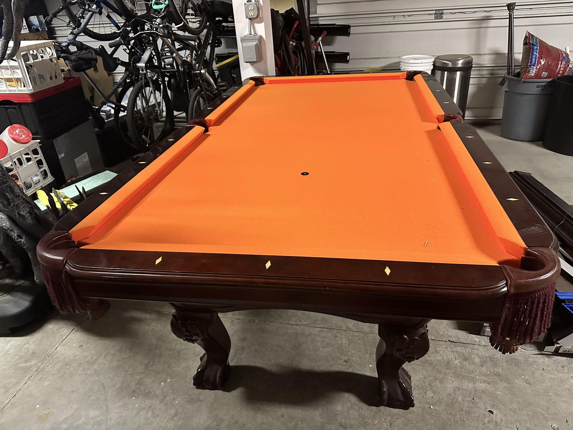 Pending Pickup-8’ Billiard Pool Table