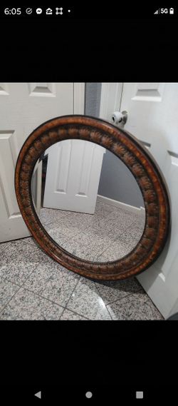 Large Round Mirror 