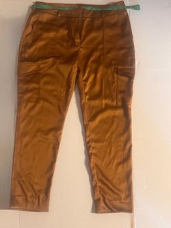 Chico Copper Satin Cargo Pants