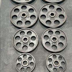 Olympic Weight Plate Set by Tijuana Barbell 