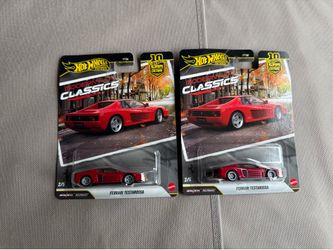Hot Wheels Car Culture Modern Classics Ferrari Testarossa (Lot of 2)