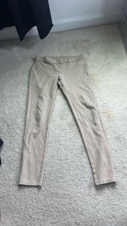 Girls uniform pants size 14 stretch khaki