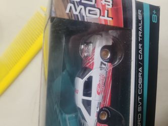 1993 Ford Svt Cobra Diecast Car And Trailer