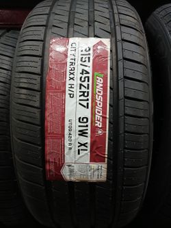New tire summer special 215 45 17