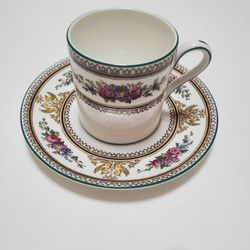 Wedgwood Columbia W595 Demitasse Cup And Saucer 