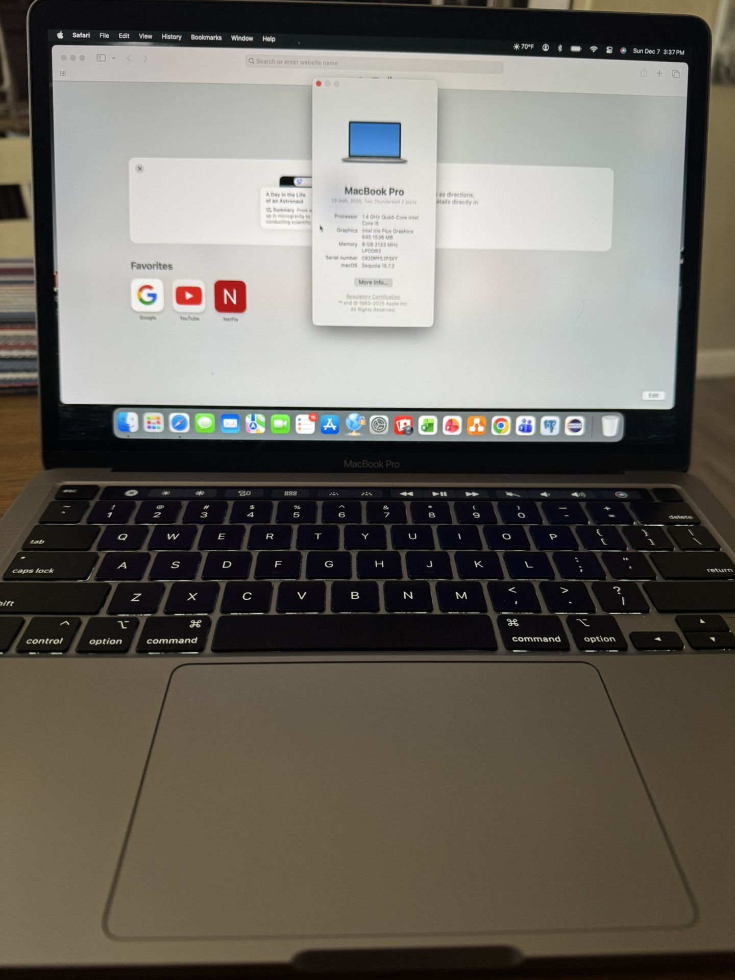 13 Inch 2020 Macbook Pro