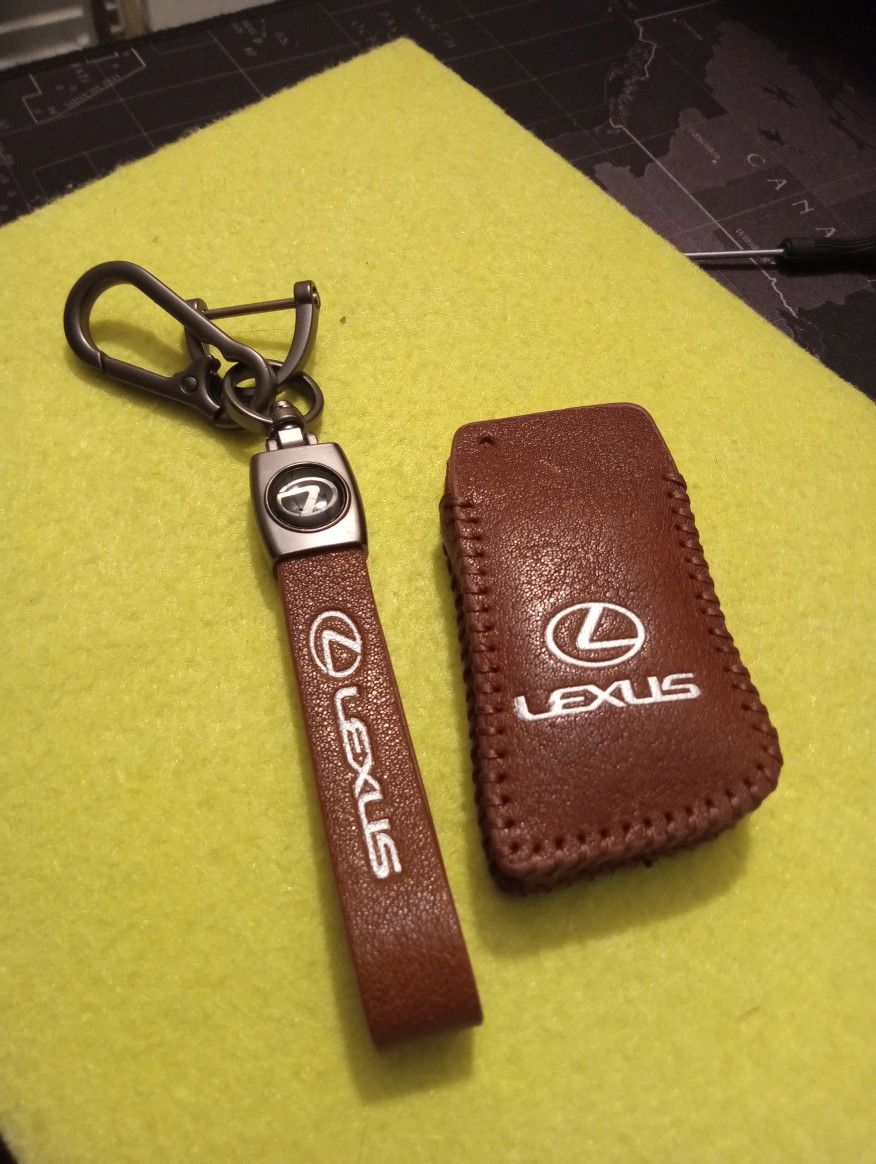 For Lexus Key Fob Cover Genuine Leather Key $20.