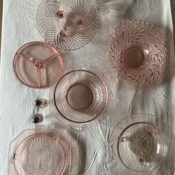 Pink Depression Glass