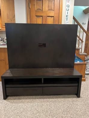 West Elm Television Console With Tower