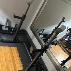 Bench Press/Squat Rack/ Power tower 