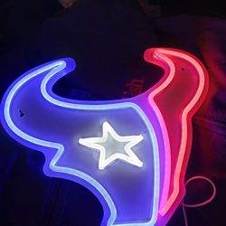TEXANS  SIGN 