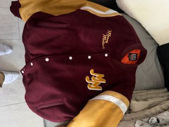 Money maker varsity jacket