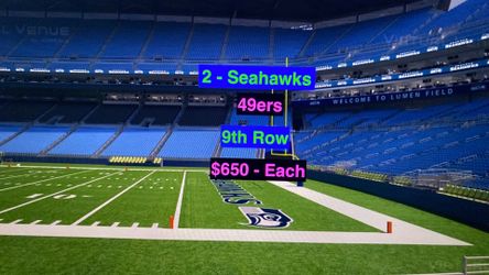 Seahawks 49ers Tickets