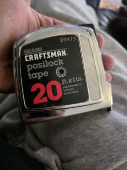 Craftsman Vintage Sears Tape