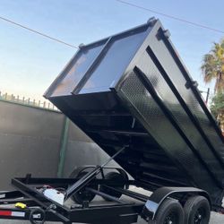 8x12x4 Hydraulic Dump Trailer