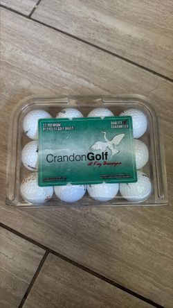 12 Premium Golf Balls