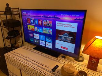 Samsung 55” 4k TV w/Roku Stick & Remote