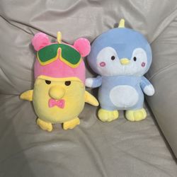 2 Plushies 