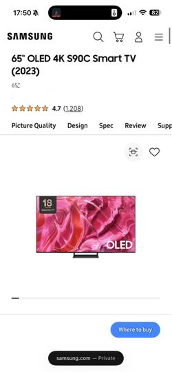 Samsung S90C 65in (2023) Bundle