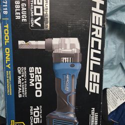  HERCULES™ 20V Brushless Cordless, 16 Gauge Nibbler 