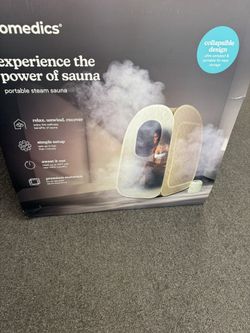 HOMEDICS PORTABLE STEAM SAUNA