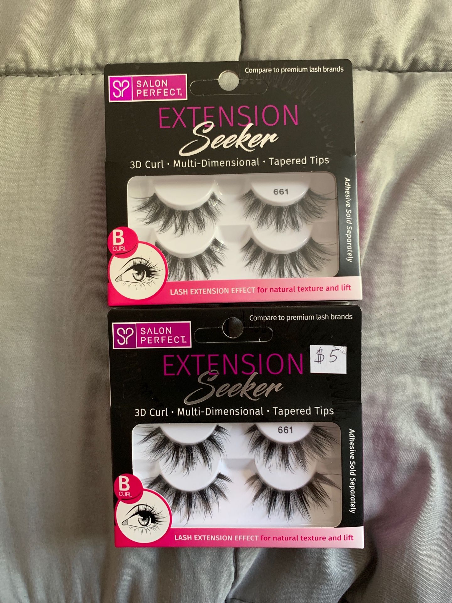 Salon perfect extension seeker lashes #661 $5 each