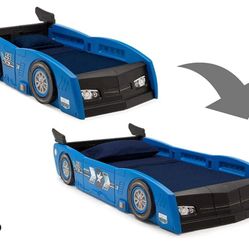 Grand Prix Race Car Toddler & Twin Bed

